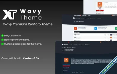 XenForo Wavy Theme [Paid]
