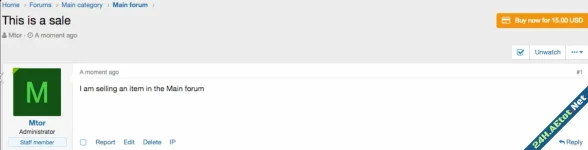 [XFA] Forum Sales - XF2