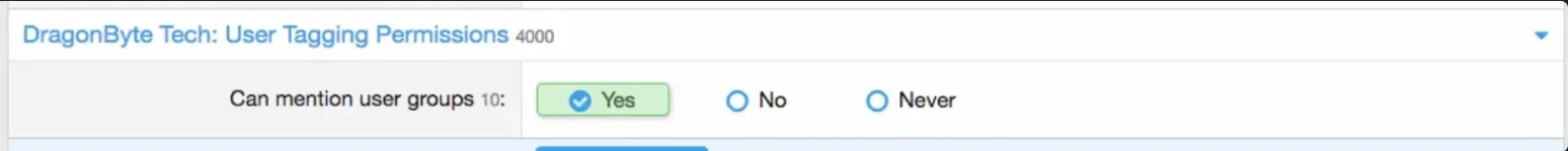 [DBTech] DragonByte User Tagging
