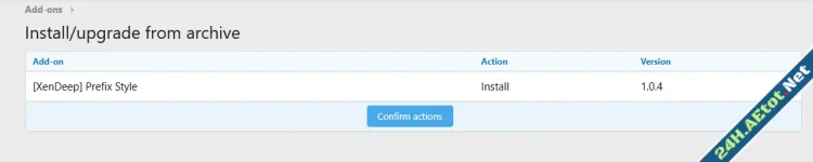 XenDeep - Prefix Style