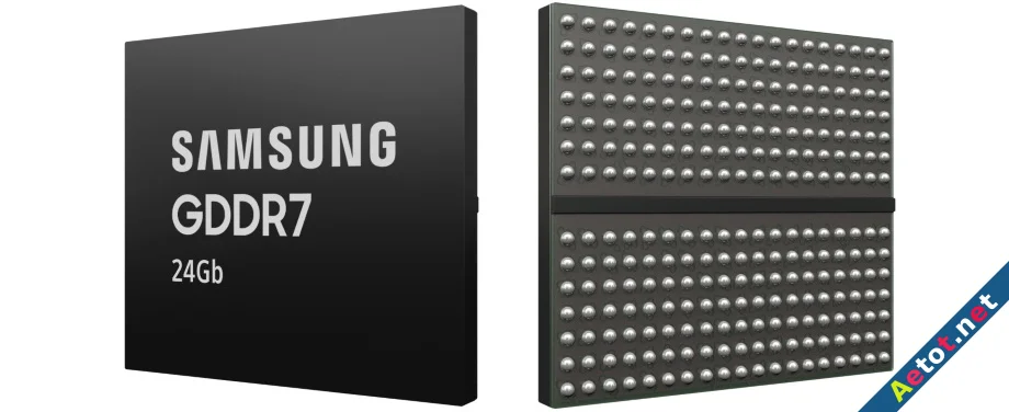 Samsung công bố DRAM GDDR7 24Gb cho thế hệ máy tính AI mới-1.webp