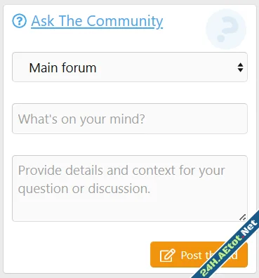 Quick Thread Widget